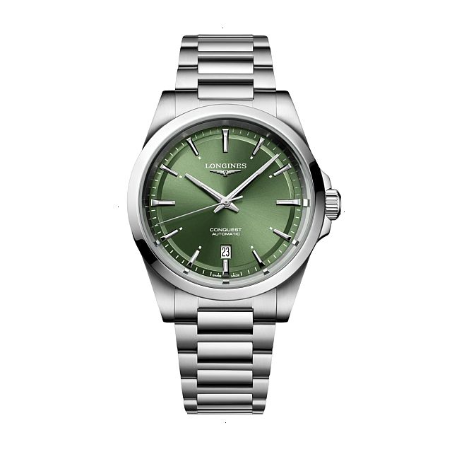 LONGINES CONQUEST 2023 AUTOMATIC 41 MM STAINLESS STEEL GREEN