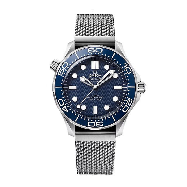 OMEGA SEAMASTER DIVER 300 AUTOMATIC 42 MM STEEL BLUE