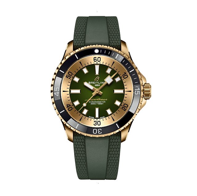 BREITLING SUPEROCEAN AUTOMATIC 42 AUTOMATICO 42 MM BRONCE VERDE