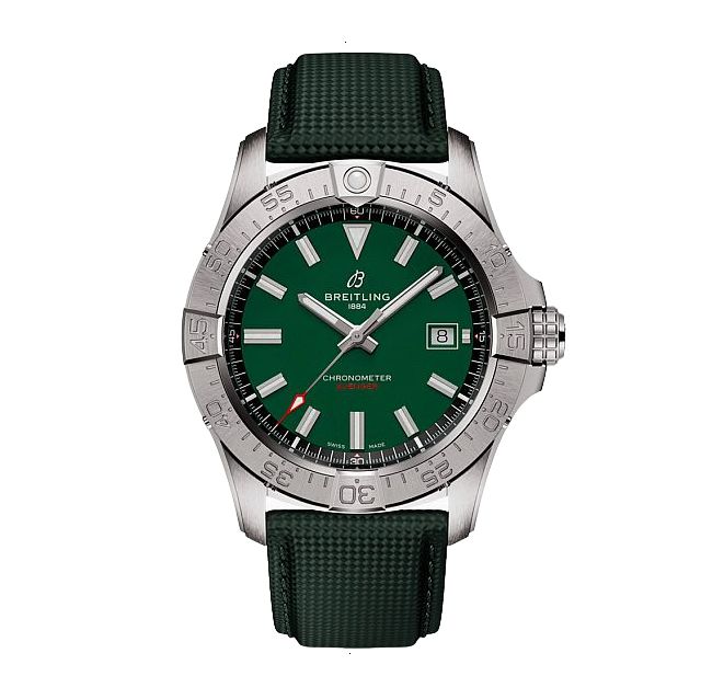 BREITLING AVENGER AUTOMATIC 42 AUTOMATIC 42 MM STAINLESS STEEL GREEN