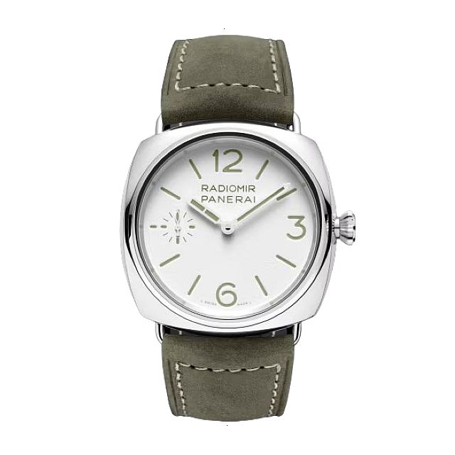 PANERAI RADIOMIR OFFICINE AUTOMATICO 45 MM ACERO PULIDO BLANCA