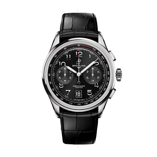 BREITLING PREMIER B01 CHRONOGRAPH MECANICO AUTOMATICO CRONO 42 MM ACERO INOXIDABLE NEGRA