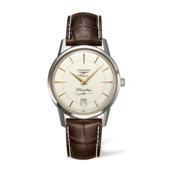 LONGINES FLAGSHIP HERITAGE AUTOMATIC 38.50 MM STAINLESS STEEL SILVER