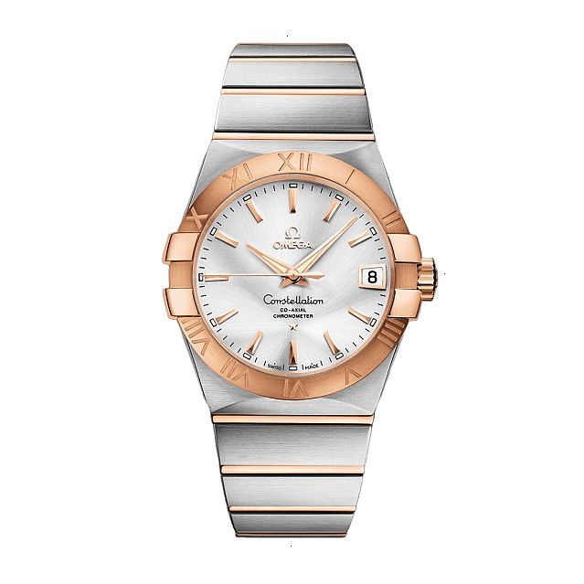 OMEGA CONSTELLATION CONSTELLATION AUTOMATIC 38 MM STEEL – RED GOLD SILVER