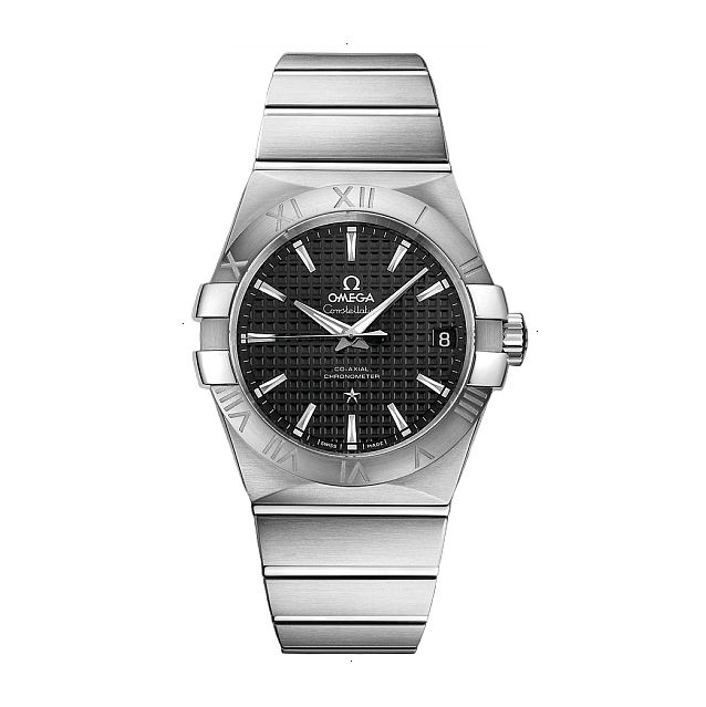 OMEGA CONSTELLATION CO-AXIAL AUTOMATICO 38 MM ACERO NEGRA
