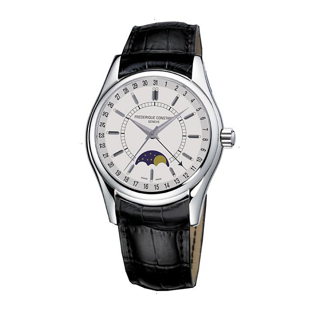 FREDERIQUE CONSTANT CLASSIC MOONPHASE AUTOMATIC 43 MM STEEL SILVER