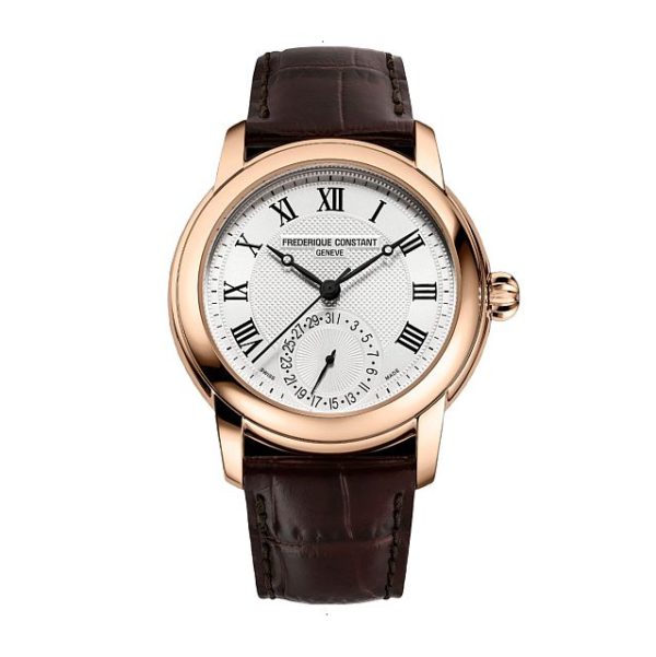 FREDERIQUE CONSTANT CLASSIC AUTOMATIC 42 MM ROSE GOLD PLATED STEEL SILVER