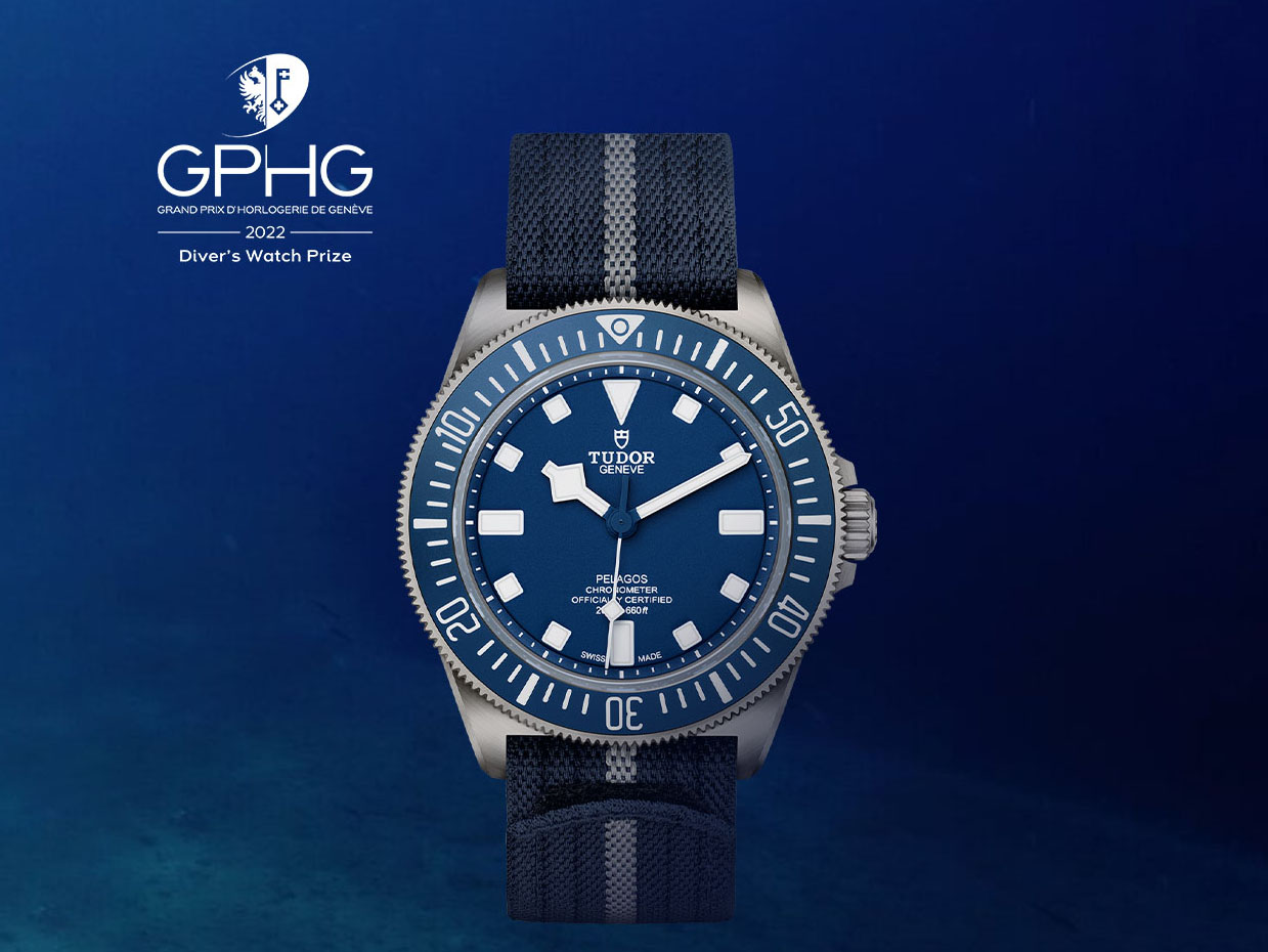 TUDOR Pelagos FXD Swims Upstream <br> to Win "Best Diver's Watch" at the GPHG