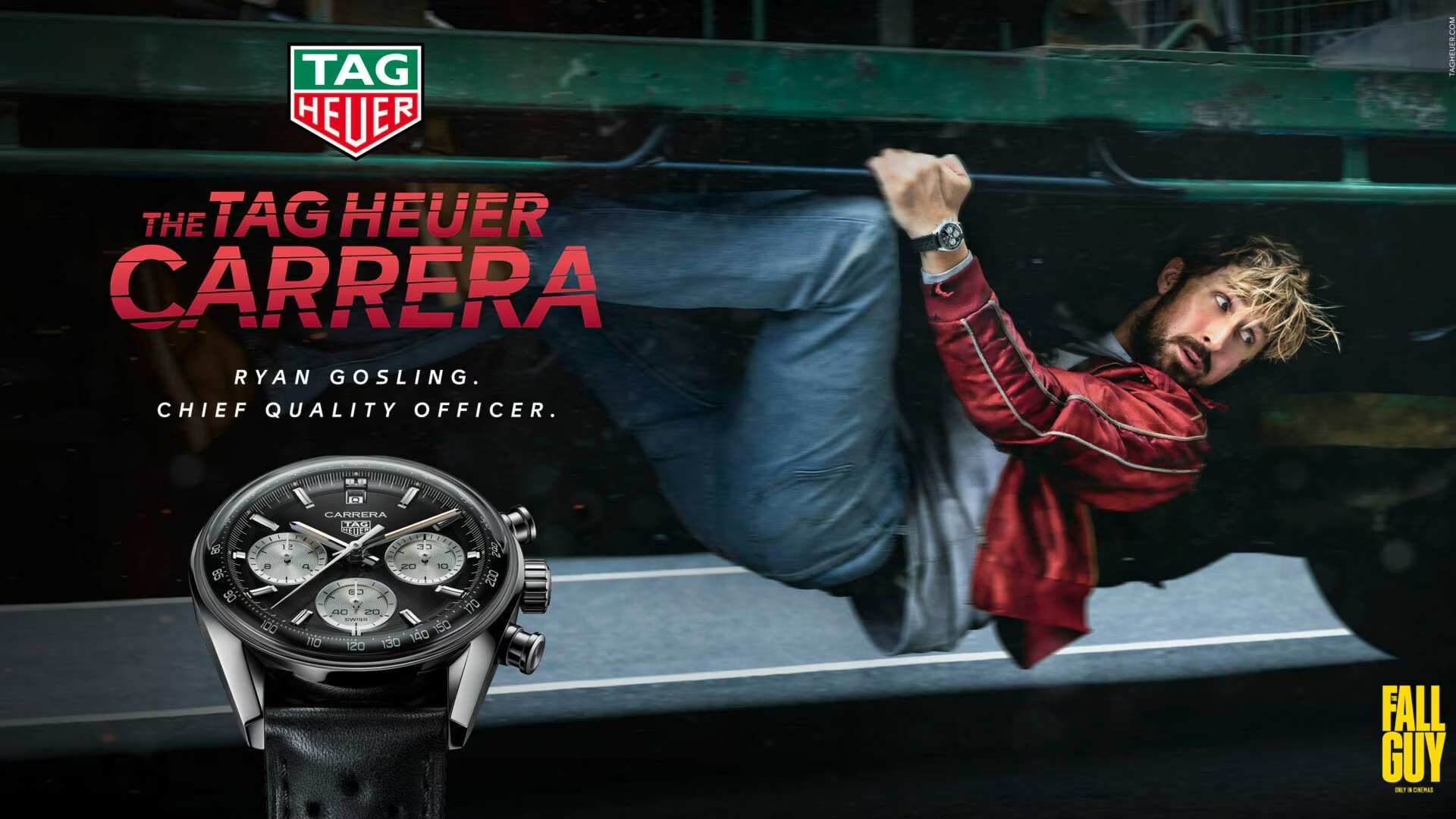 the fall guy tag heuer